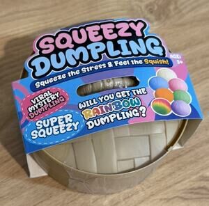 NEW Outplay Viral Mystery Super Squeezy Colorful Dumpling Stress Squish